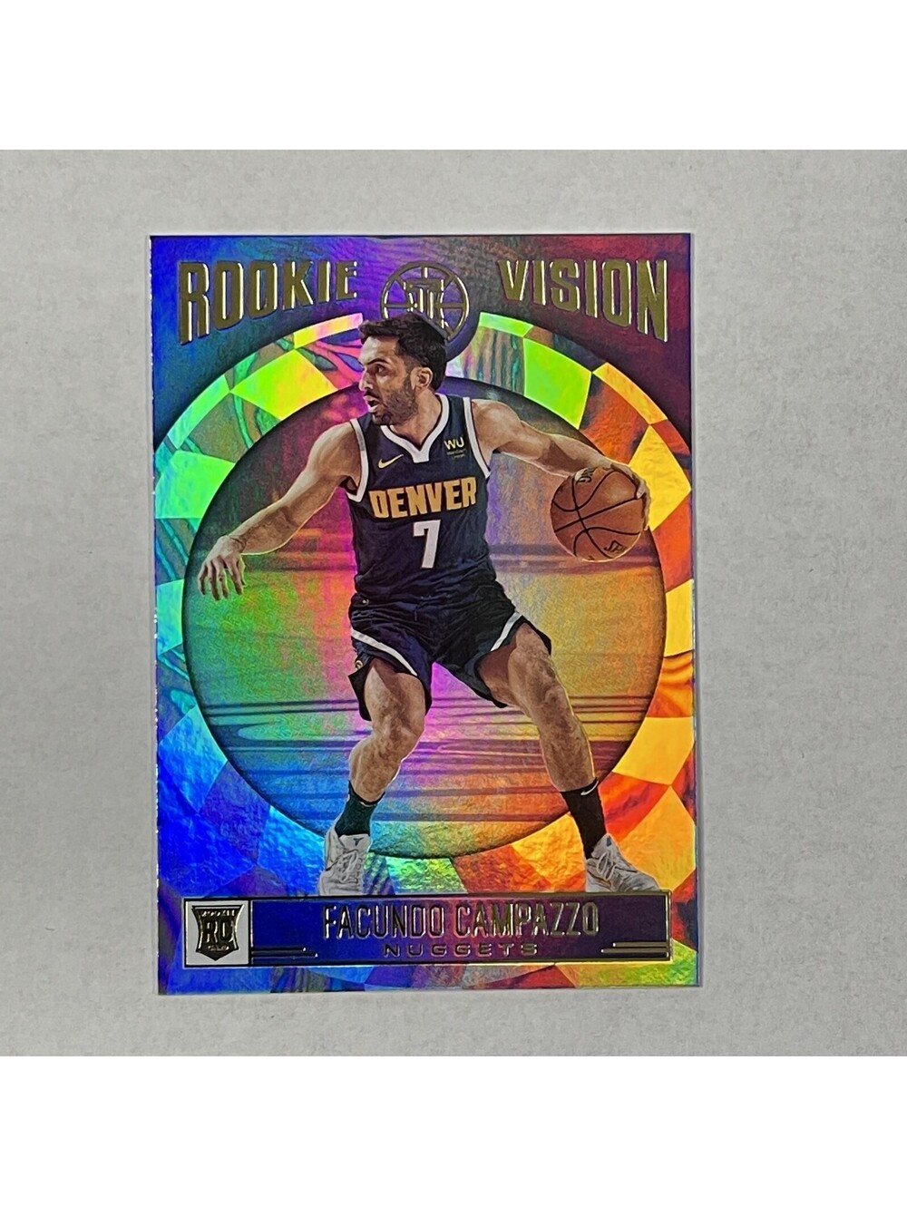 2019-20 Panini Illusions #17 Facundo Campazzo Rookie Vision Denver Nuggets Card